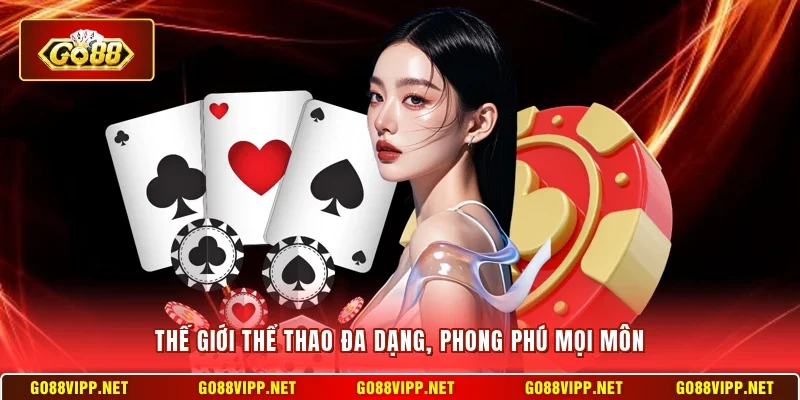 Thế giới thể thao đa dạng, phong phú mọi môn
